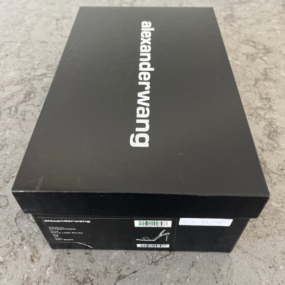 Alexander Wang Nova studded slingback sandals & transparent PVC Straps - Picture 6 of 7